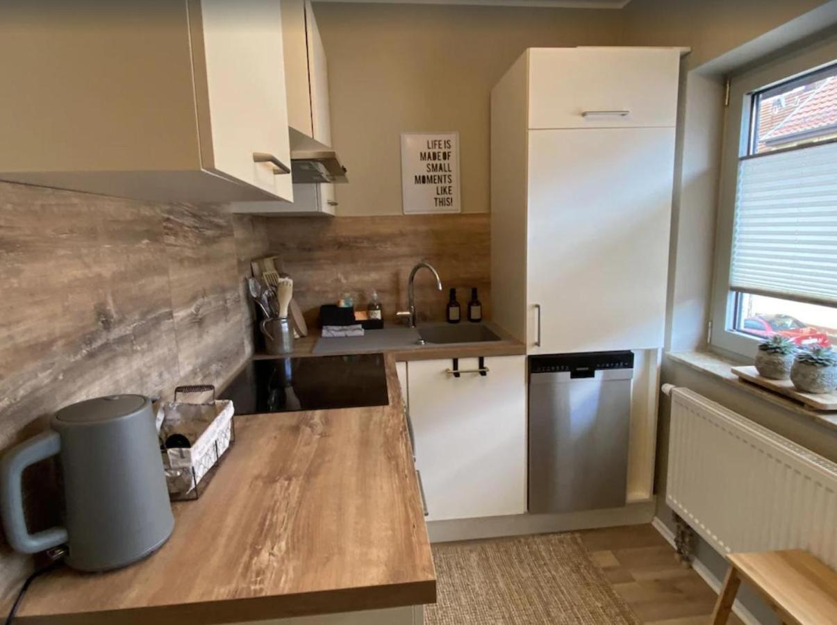 Das-Lagerhaus-Kleine-Oase Apartment สไวบรึคเคิน ภายนอก รูปภาพ